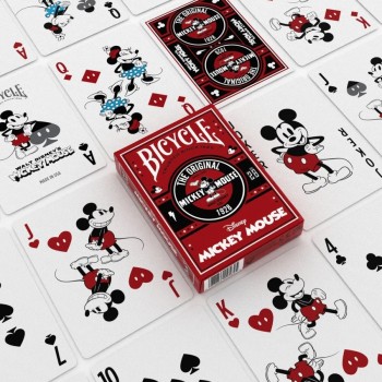 Disney Classic Mickey and Friends 6 kortų kaladžių rinkinys Bicycle